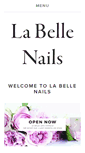 Mobile Screenshot of labellenails.net